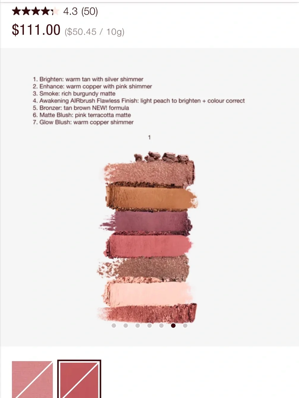 Charlotte Tilbury Hollywood Instant Look in a Palette. Bronzed Beauty.